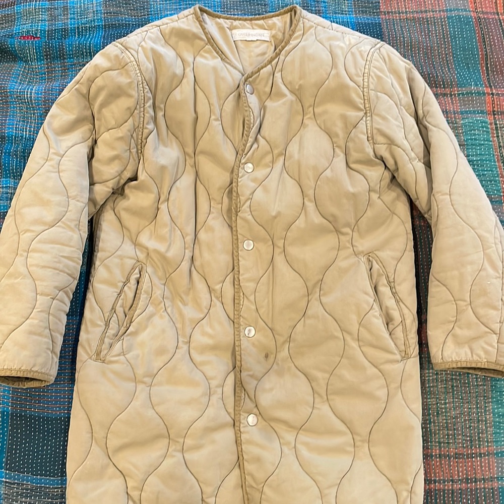 Outerknown Womens surf ranch quilted jacket size xs